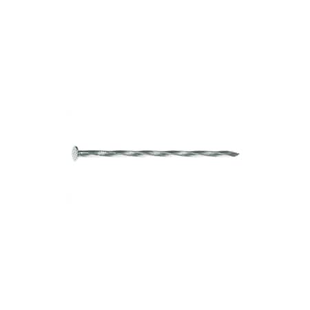 Grip-Rite Common Nail, 2-1/2 in L, 8D, Steel, Hot Dipped Galvanized Finish, 11 ga 8HGSTPD